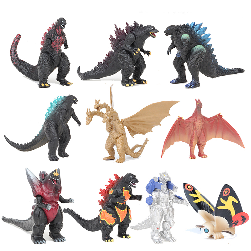 Model Kit Godzilla - 10 개/대 영화 Gojira Godzilla Pvc