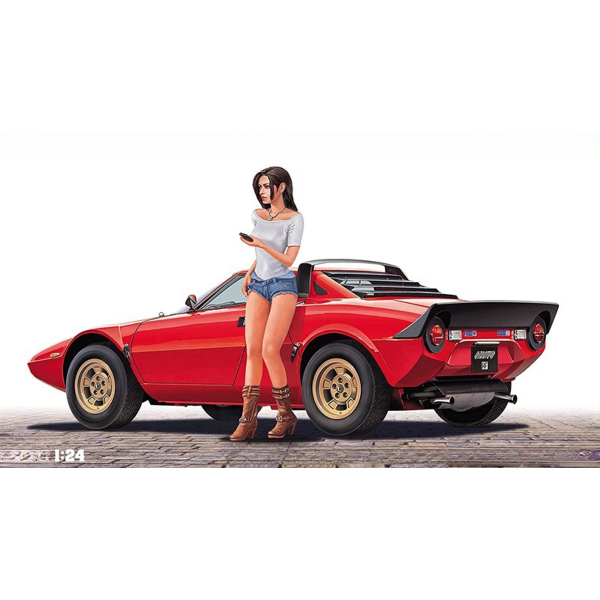 Model Kit Galahad - 1/24 피규어 수지 도색되지 않은 모델