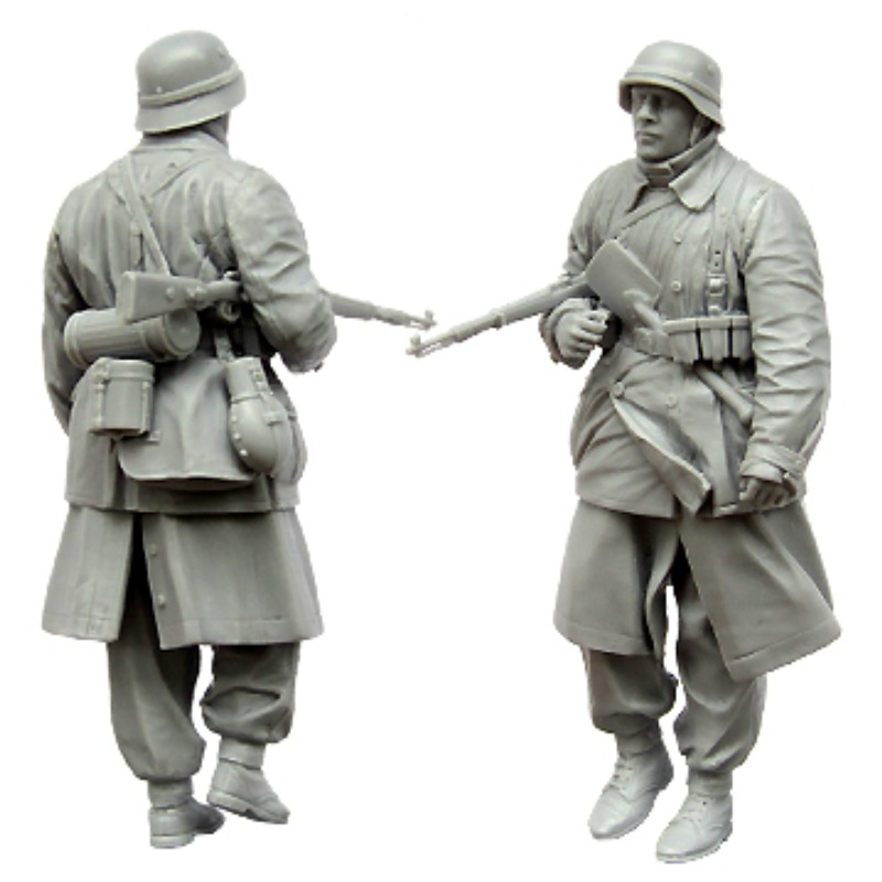Model Kit Horse - 1/35 스케일 레진 피규어 조립 모델