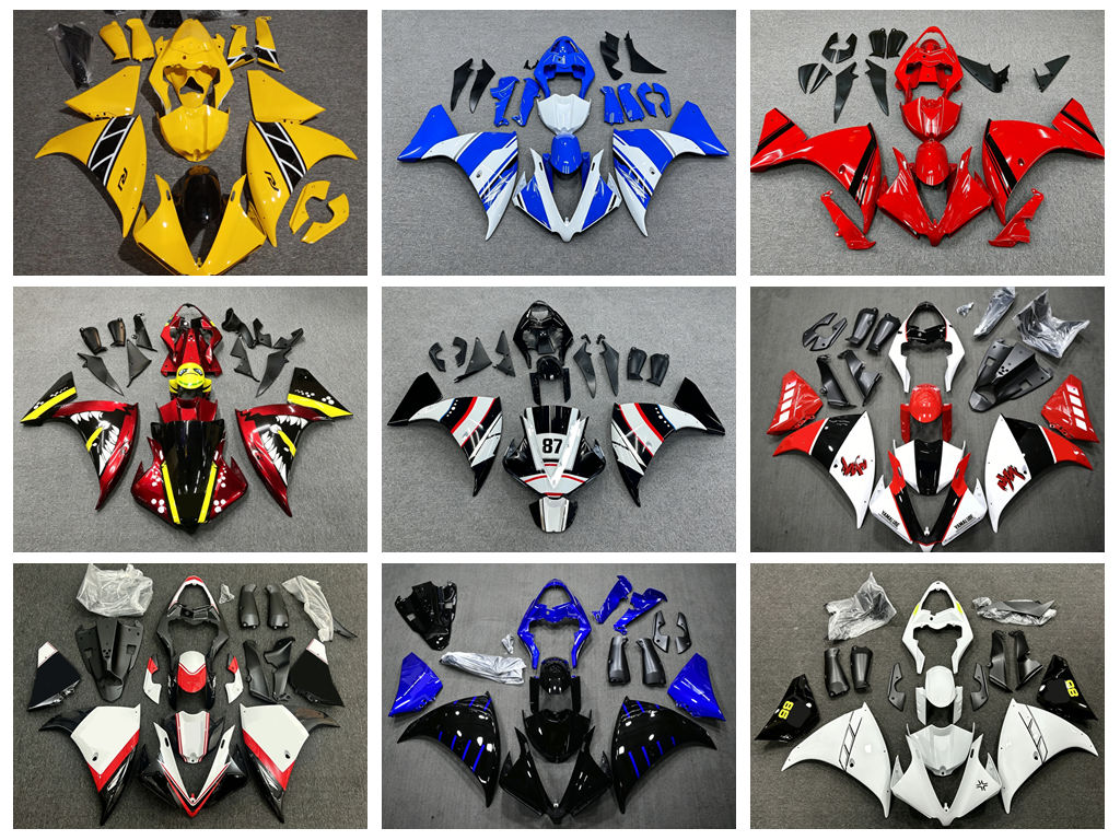 Model Kit Yamaha R1 - 4가지 선물용 새 ABS 에어 디플렉터