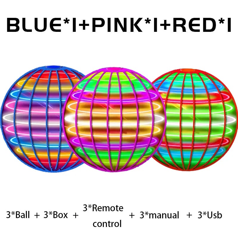 Model Kit Ufo - 플로팅 매직 UFO 플라잉 볼 LED