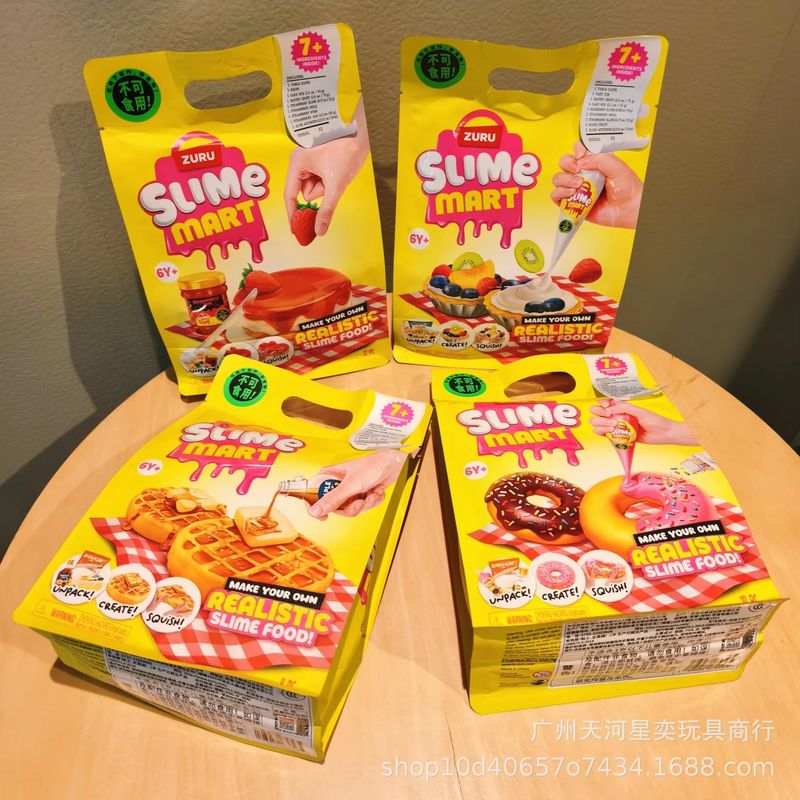 Model Kit Toy - 주루 슬라임 마트 DIY 슬라임 키트,