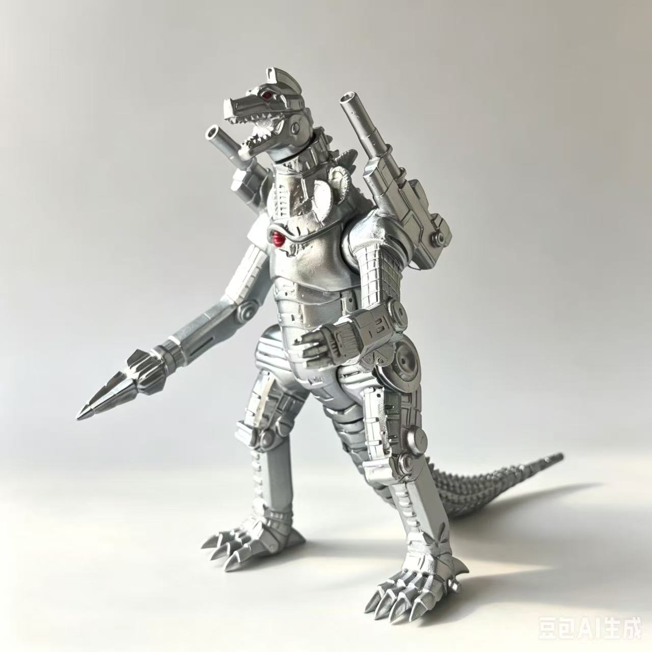 Model Kit Godzilla - 19cm 캐논 메카 고질라 시리즈 골드