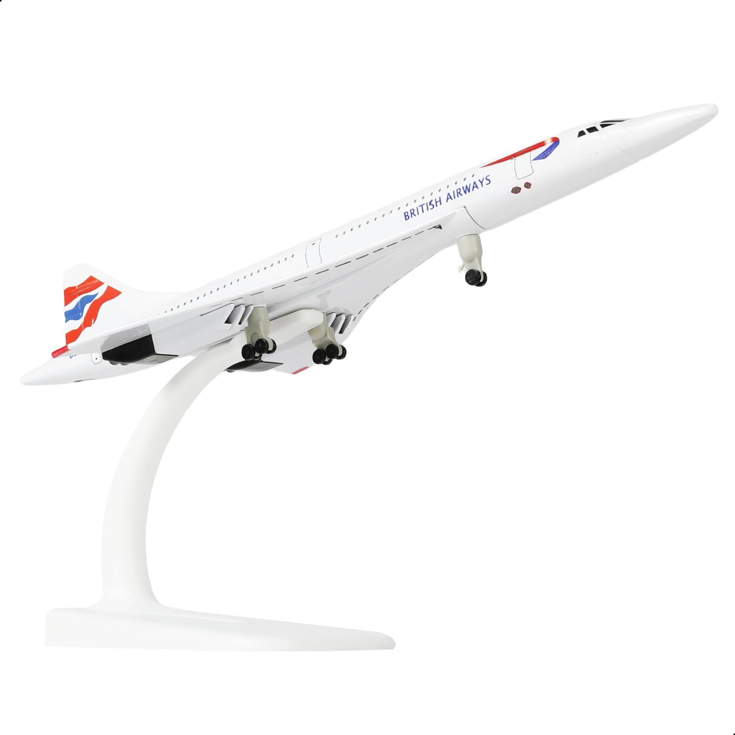 Model Kit Plane - 1/300 영국 항공 콩코드 다이캐스트 금속