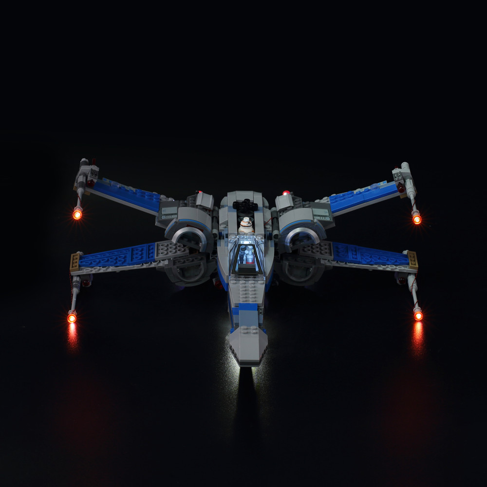 Model Kit X Wing - 레고 포의 X-윙 전투기 75102 빌딩