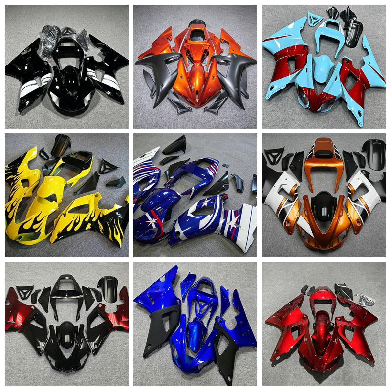 Model Kit Yamaha R1 - 4개의 선물용 새 ABS 페어링 키트는