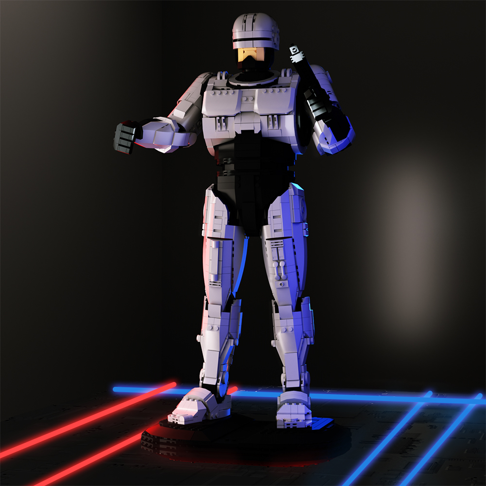 MOC RoboCoped 로봇 빌딩 블록 - Model Kit Robocop 리뷰 및 가격
