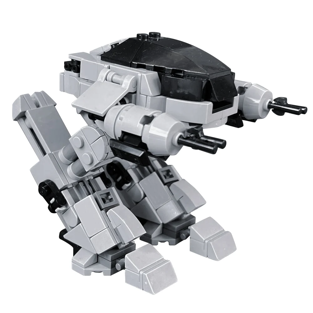 MOC 기계 전쟁 정책 메카 RoboCoped ED-2 - Model Kit Robocop 리뷰 및 가격