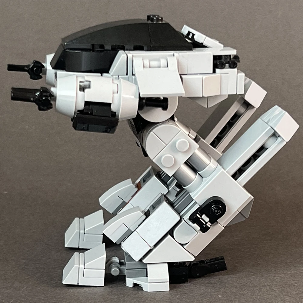 MOC 기계 전쟁 정책 메카 RoboCoped ED-2 - Model Kit Robocop 리뷰 및 가격