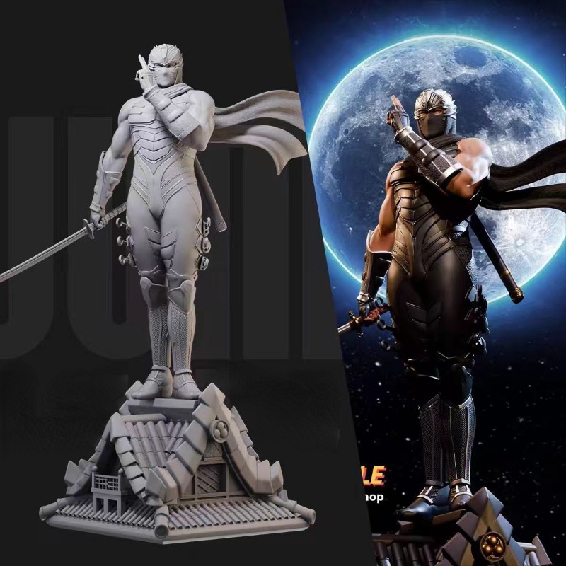미니어처 블랙 로브 닌자 류 송진 피규어 조립 모델 키 - Model Kit Galahad 리뷰 및 가격