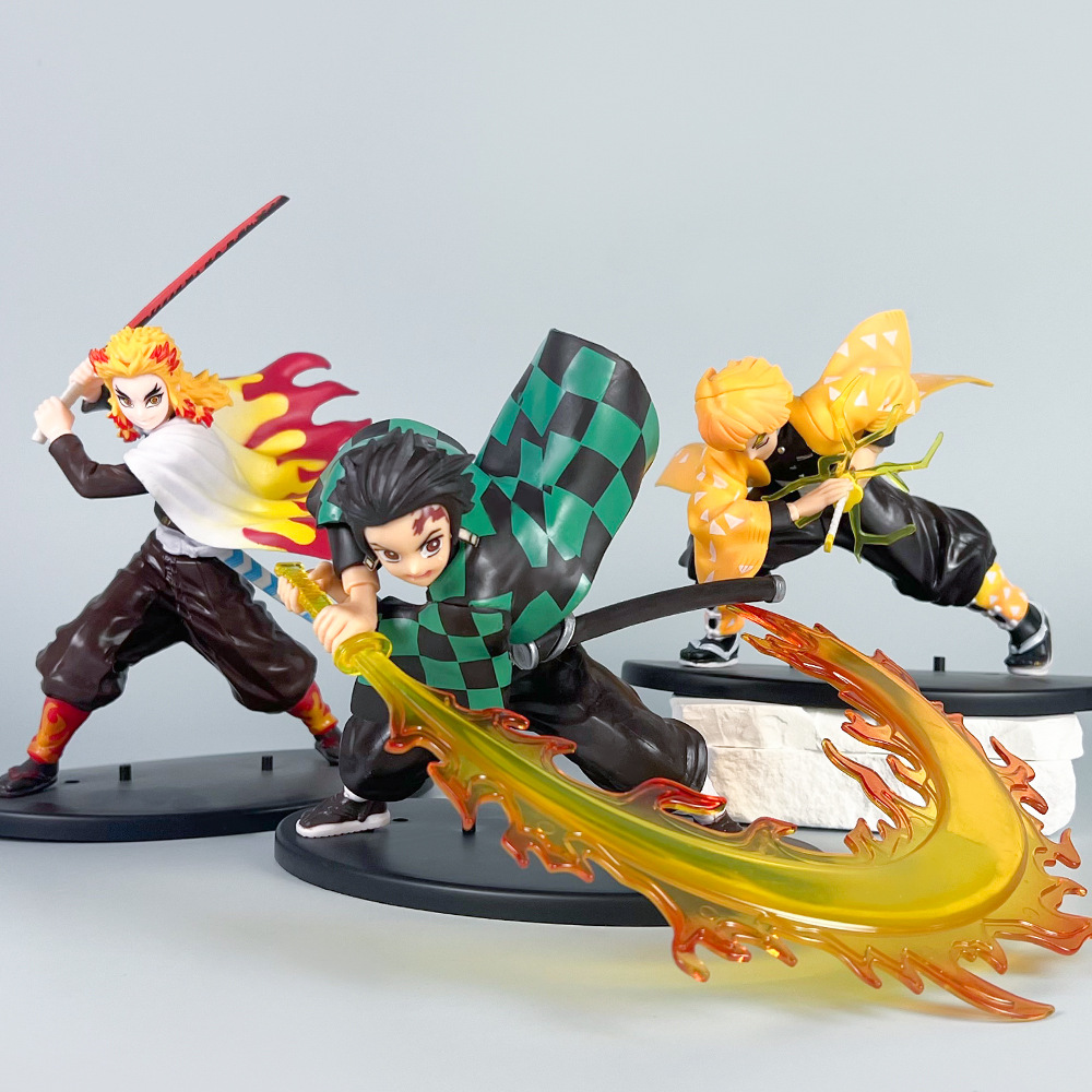 애니메이션 귀멸의 칼날 PVC 피규어 탄지로 젠이츠 쿄 - Model Kit Zenitsu 리뷰 및 가격