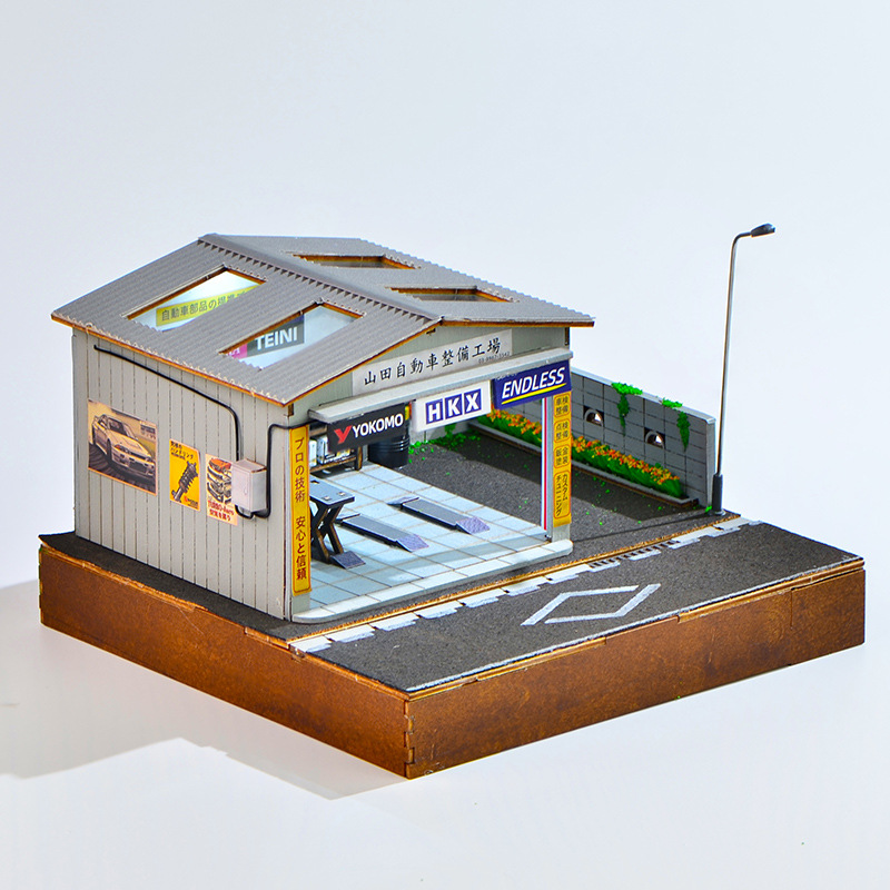 1:64 스케일 DIY 자동차 정비소 디오라마 키트(L - Model Kit Toy 리뷰 및 가격