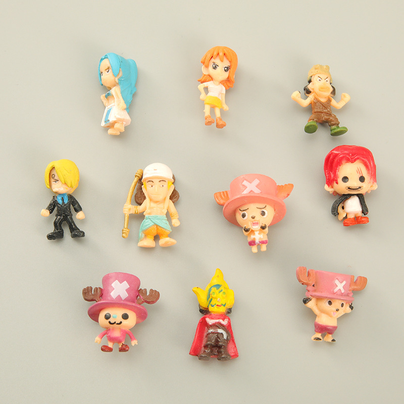 6-12개/세트 원피스 몽키 D. 루피 나미 우솝 상디 - Model Kit Chopper 리뷰 및 가격