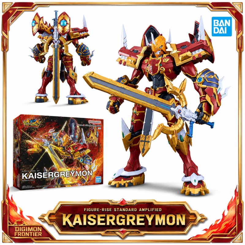 반다이 피규어-라이즈 스탠다드 앰플리파이드 디지몬 프론 - Model Kit Kaisergreymon 리뷰 및 가격