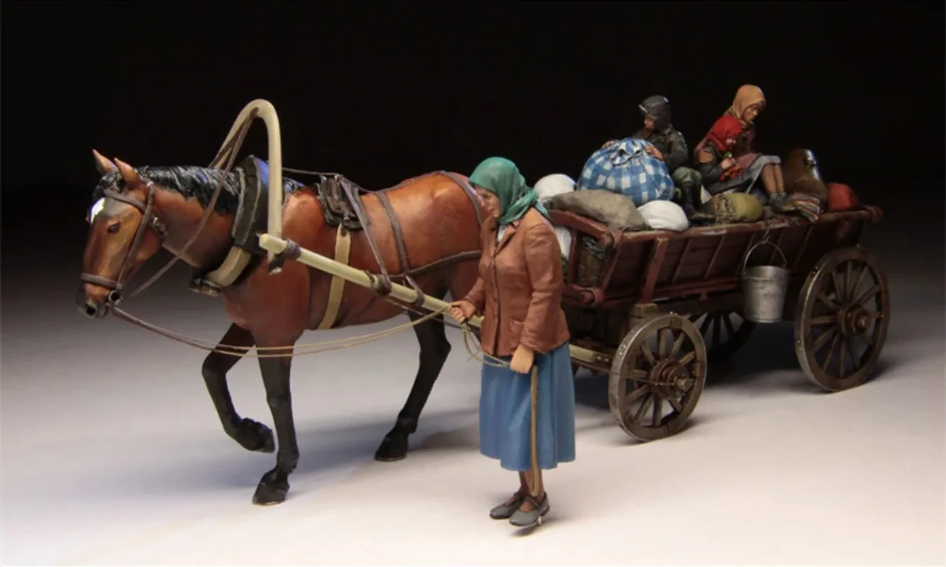 1/35 스케일 레진 피규어 모델 조립 키트 역사 군사 - Model Kit Horse 리뷰 및 가격