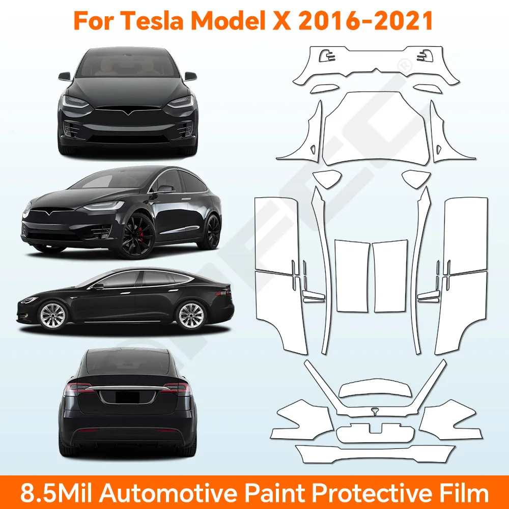테슬라 모델 X 2016-2021 용 TPU 페인트 보 - Logo Model Kit 리뷰 및 가격