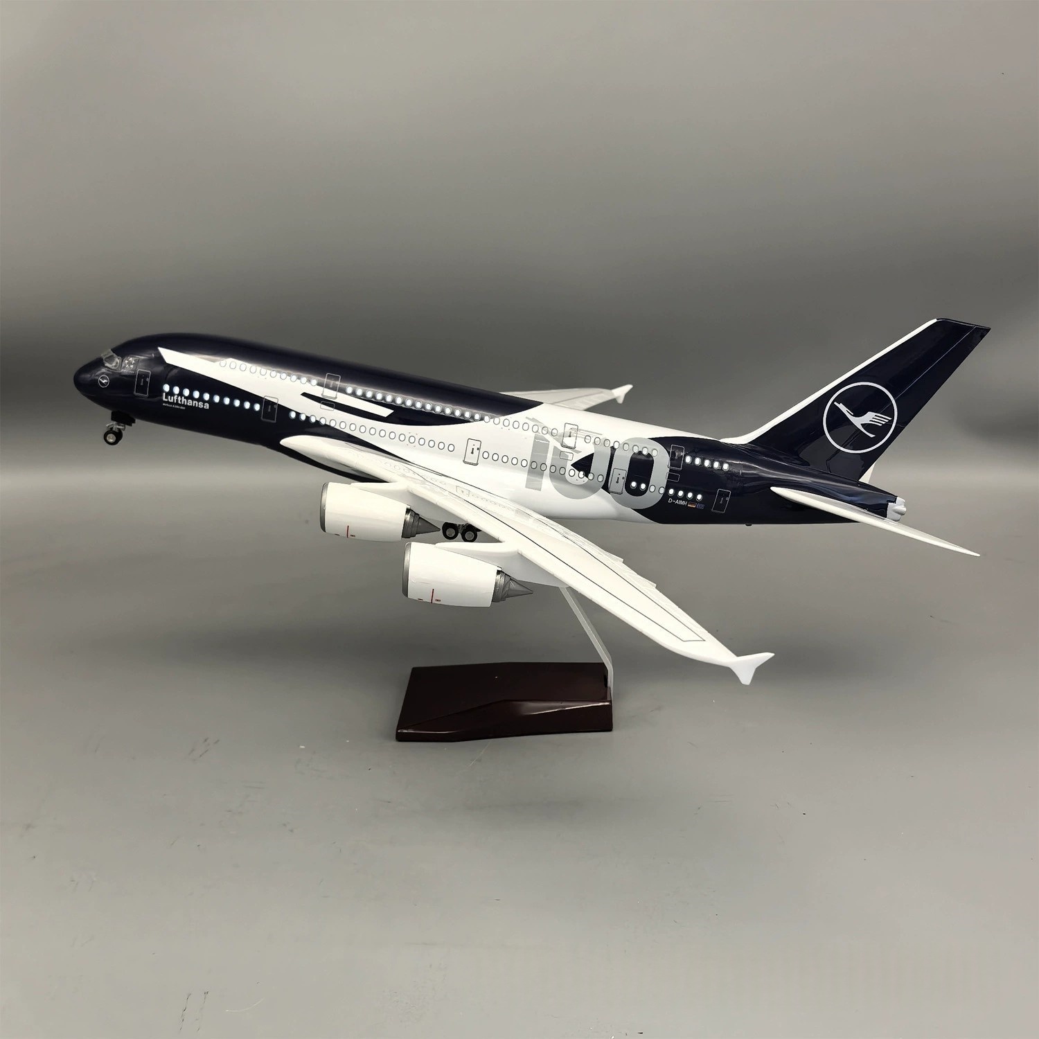 새로운 45cm 루프트한자 A380 100주년 기념 수 - Model Kit Plane 리뷰 및 가격