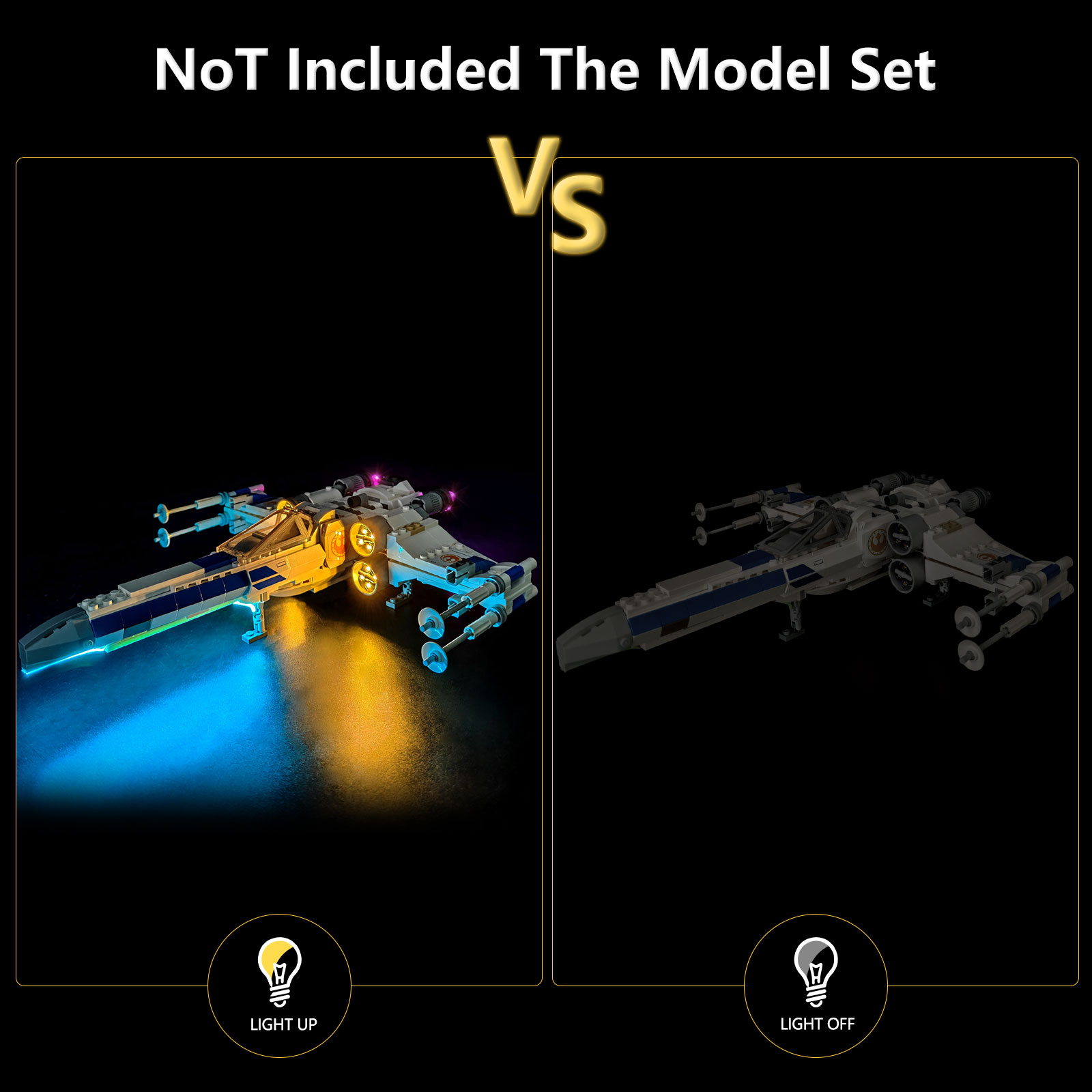 LYBMTWF LED 조명 키트는 레고 75460 뉴  - Model Kit X Wing 리뷰 및 가격