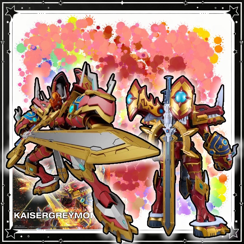 【재고 있음】반다이 피규어-라이즈 스탠다드-앰플리파이드 - Model Kit Kaisergreymon 리뷰 및 가격