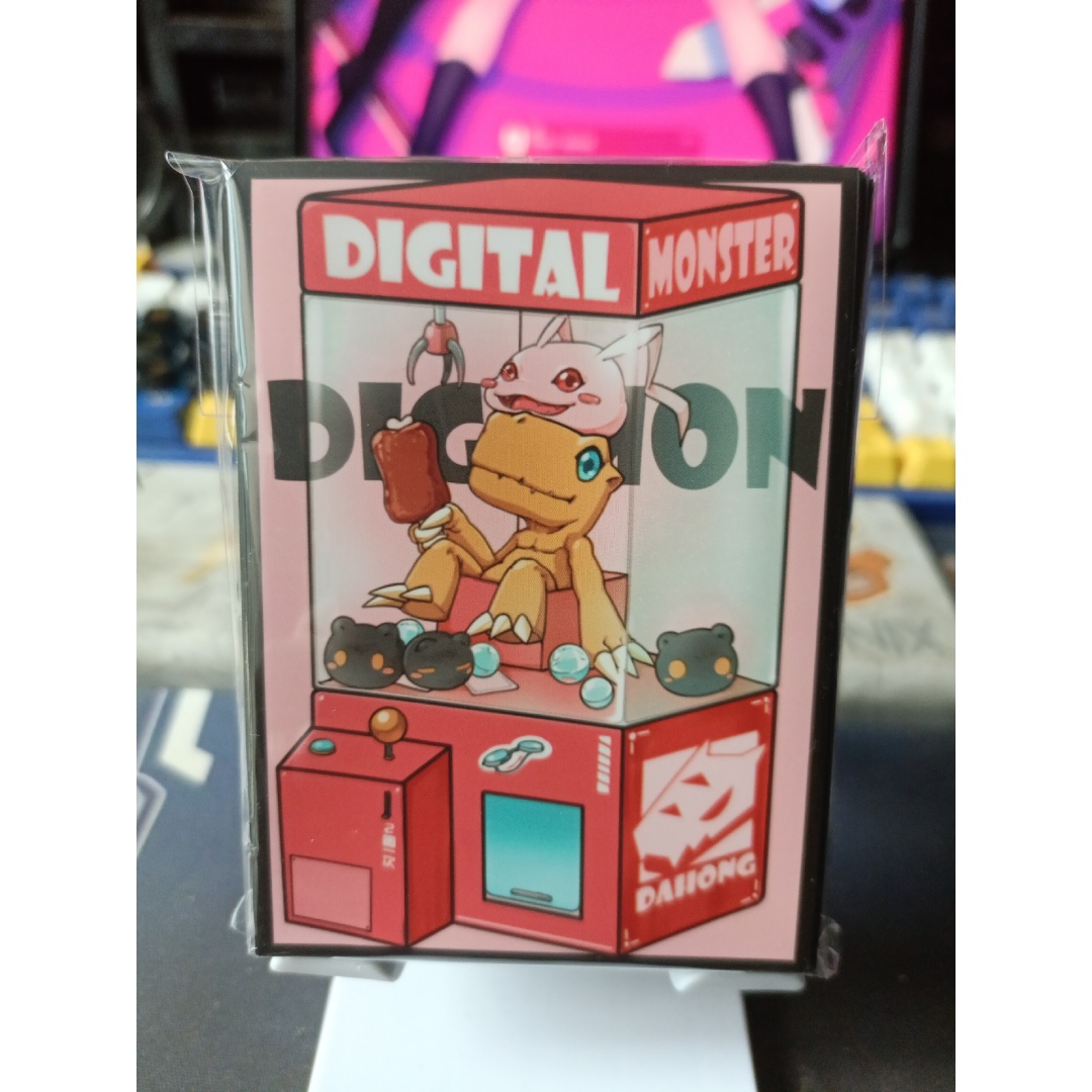 60개/세트 디지몬 팬 DIY 카드 홀더 KaiserG - Model Kit Digimon 리뷰 및 가격