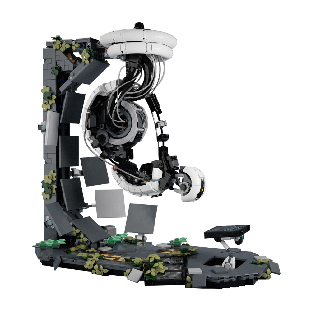 MOC 포털 2 GLaDOS 로봇 빌딩 블록 세트 암호 - Model Kit Robocop 리뷰 및 가격