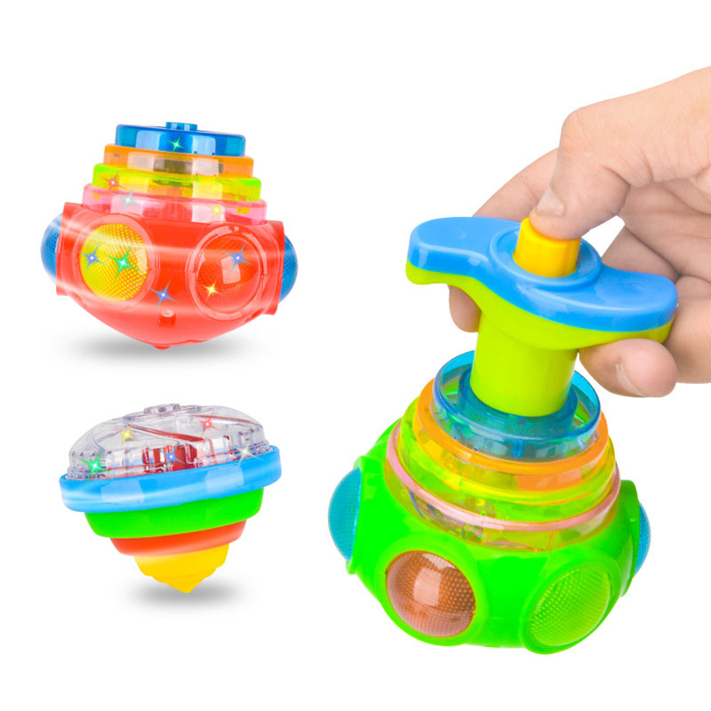 UFO 깜박이는 회전 탑 어린이 자이로 라이트 업 장난 - Model Kit Ufo 리뷰 및 가격
