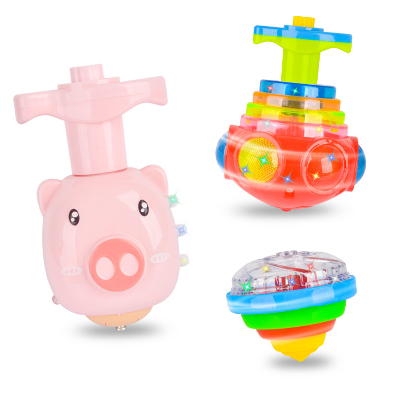 UFO 깜박이는 회전 탑 어린이 자이로 라이트 업 장난 - Model Kit Ufo 리뷰 및 가격