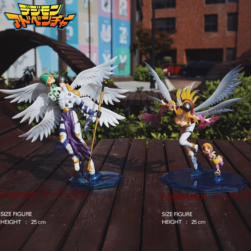 22cm 디지몬 어드벤처 앙제몬 앙쥬몬 애니메이션 피규 - Model Kit Digimon 리뷰 및 가격