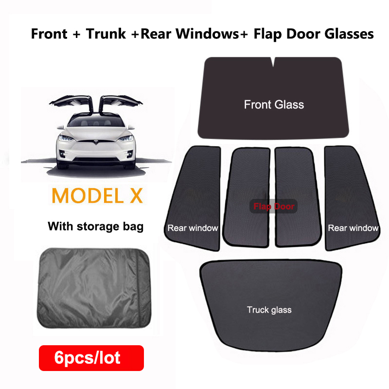 Tesla Model X 2024 전면 후면 실드 유리 - Model Kit X Wing 리뷰 및 가격