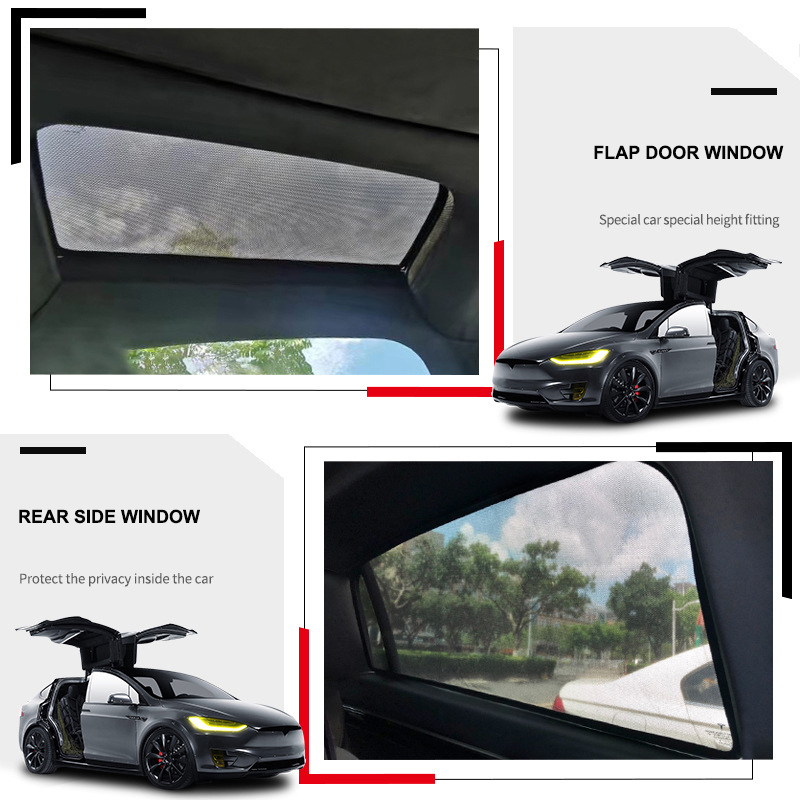 Tesla Model X 2024 전면 후면 실드 유리 - Model Kit X Wing 리뷰 및 가격