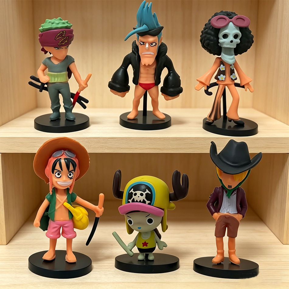 애니메이션 원피스 6피스 Q 버전 피규어 세트 루피 조 - Model Kit Chopper 리뷰 및 가격