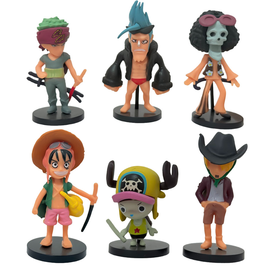 애니메이션 원피스 6피스 Q 버전 피규어 세트 루피 조 - Model Kit Chopper 리뷰 및 가격