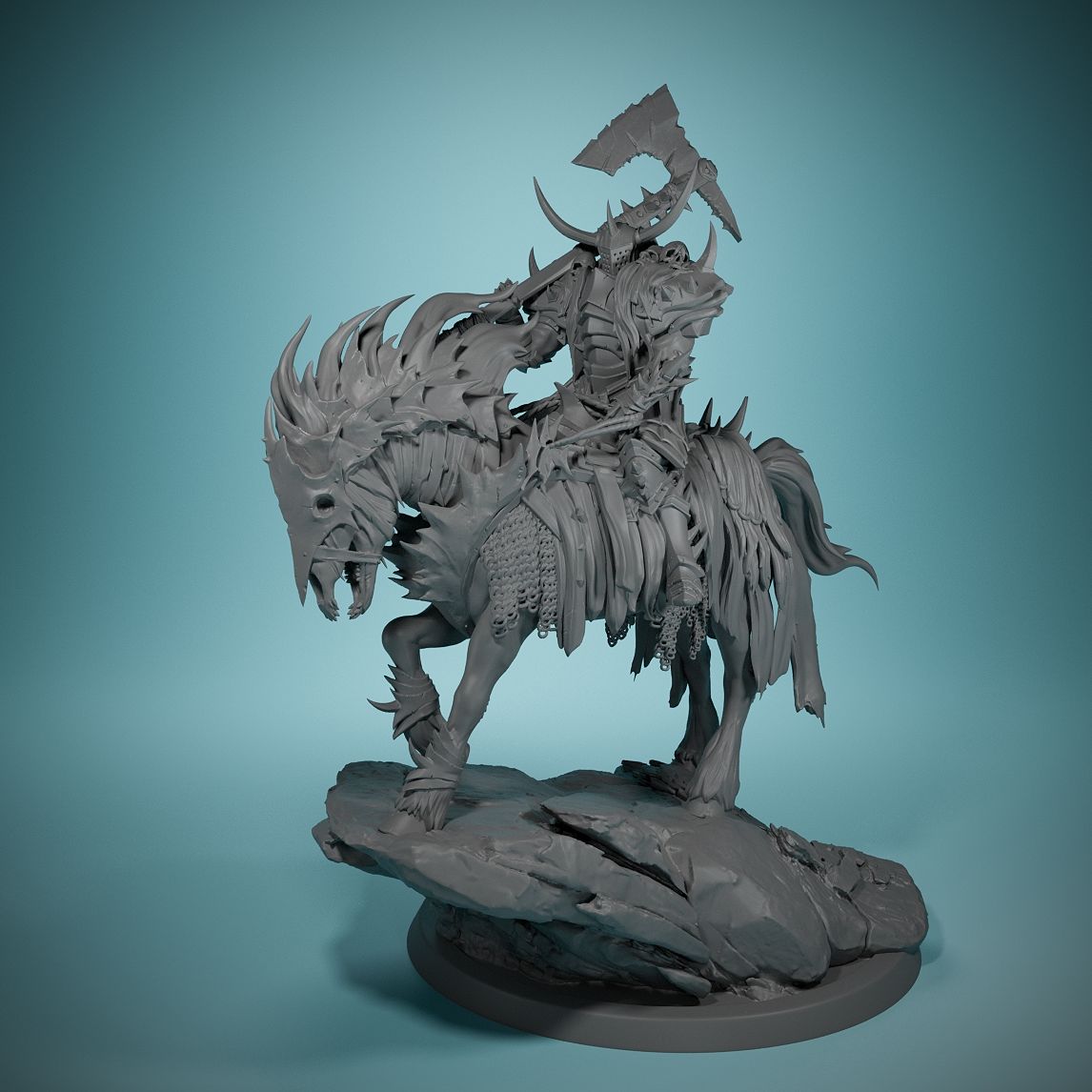 80mm 다크 나이트 데스 호스 보드 게임 체스 조각  - Model Kit Horse 리뷰 및 가격