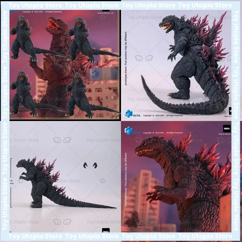 HIYA 고질라 2000 밀레니엄 1999 액션 피규어 - Model Kit Godzilla 리뷰 및 가격