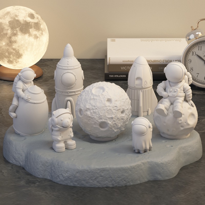 3D 우주 비행사 실리콘 양초 금형 수제 항공 우주 테 - Model Kit Cement 리뷰 및 가격